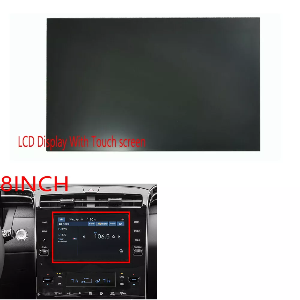REPLACEMENT Monitor Radio LCD Display Touch 2021-2023 Hyundai Tucson 97250N-7300