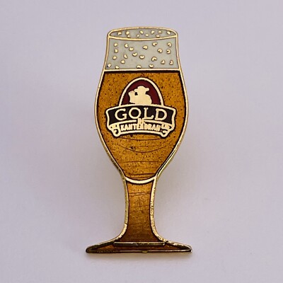 Imported Gold Kanterbräu Alsace Beer Pin - Lapel, Hat - Bartender Bling! - Wow!