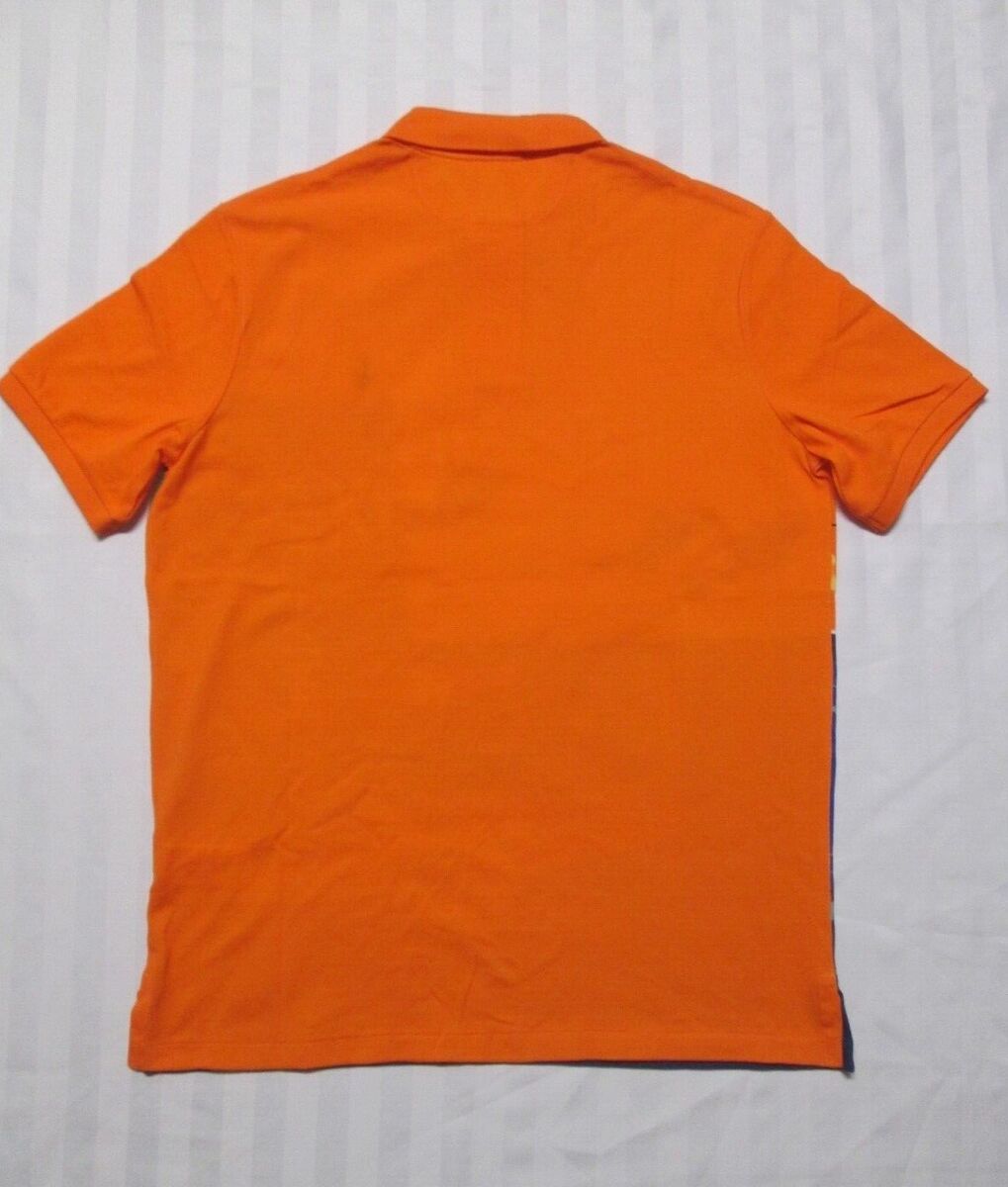 POLO RALPH LAUREN Men's Graphic Signal Orange ClassicFit POLO RALPH LAUREN Men's Graphic Signal Orange ClassicFit