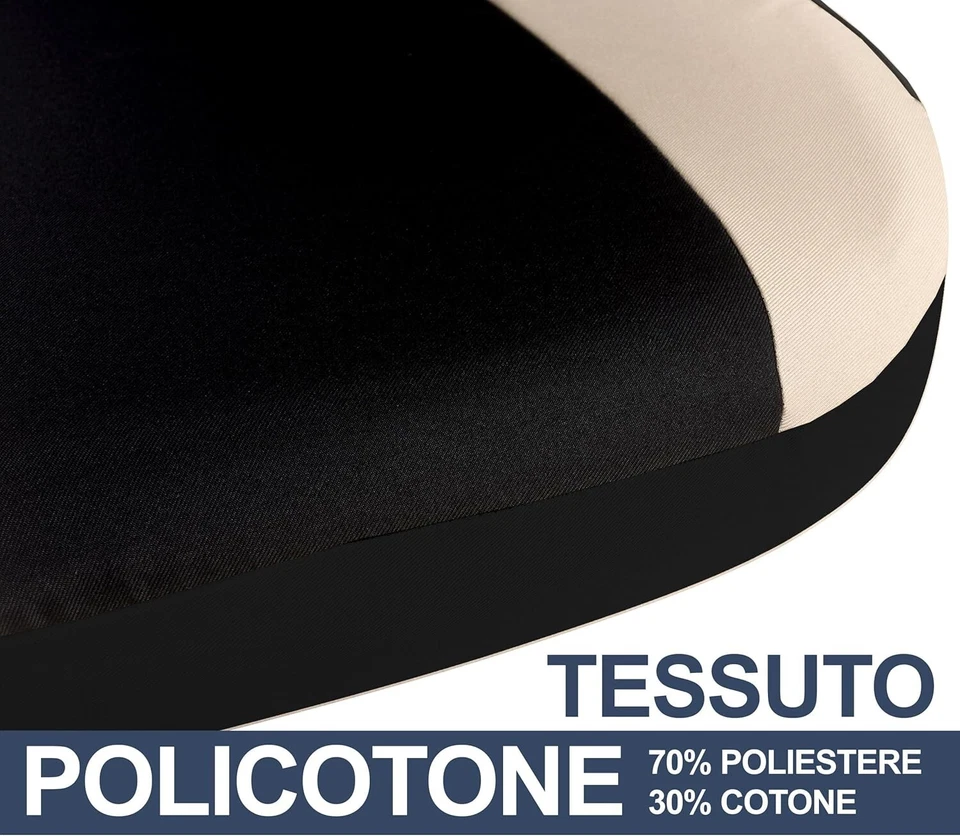 COPRISEDILI COMPATIBILI AUTO SMART FORTWO, 450 451 e 453, NERO GRIGIO SCURO LOGO - Immagine 3 di 4