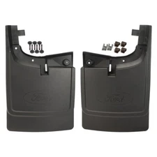 2017-2022 Ford Super Duty F 350 Dually Front Molded Splash Guards Mud Flaps OEM