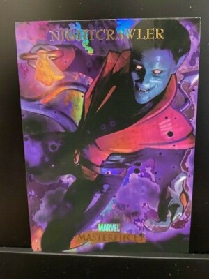 2007 Marvel Masterpieces FOIL Rainbow #63 NIGHTCRAWLER NM/M or Better *
