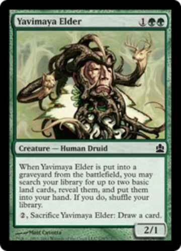 4x Yavimaya Elder NM-Mint, English Commander 2011 MTG Magic