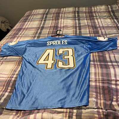 Vintage Darren Sproles San Diego Chargers Team Apparel Jersey