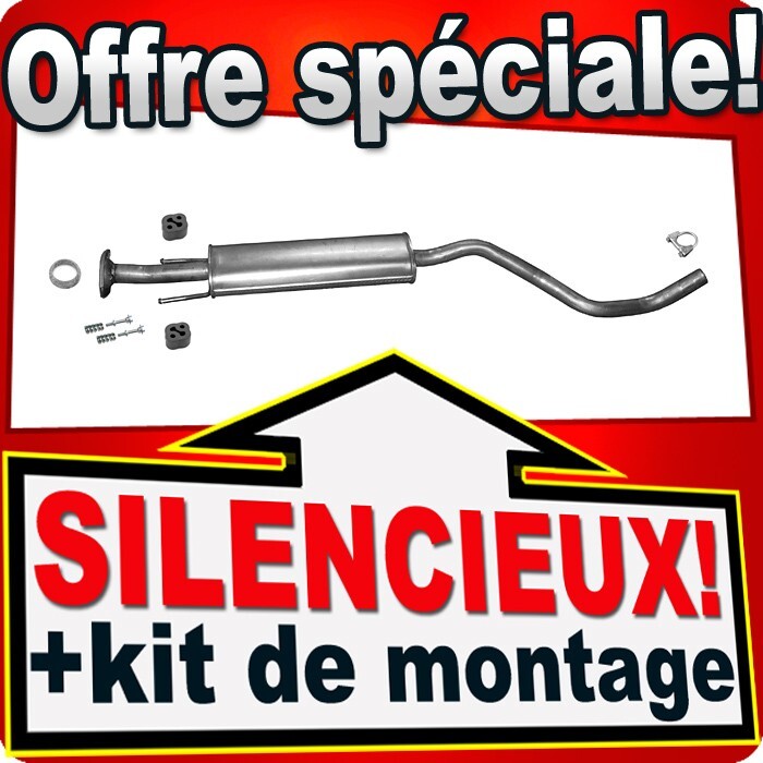 Silencieux intermédiaire Nissan Note 1.6 16V : stop aux bruits d'échappement et vibrations E11