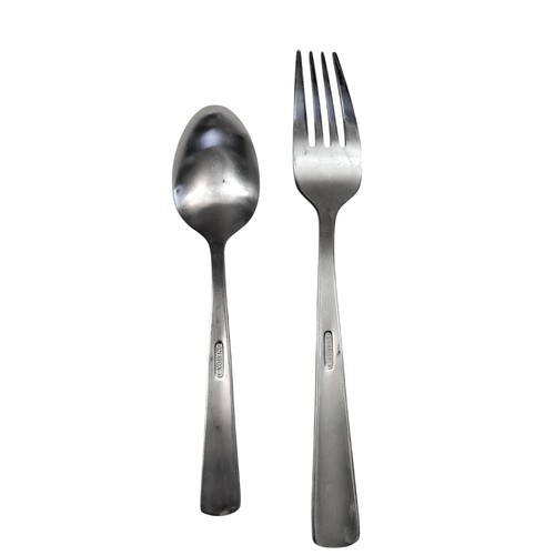 Oneida Nocha Fork & Tablespoon Stainless Steel Bowl Soup Satin Finish Lot of 2 - Picture 2 of 6