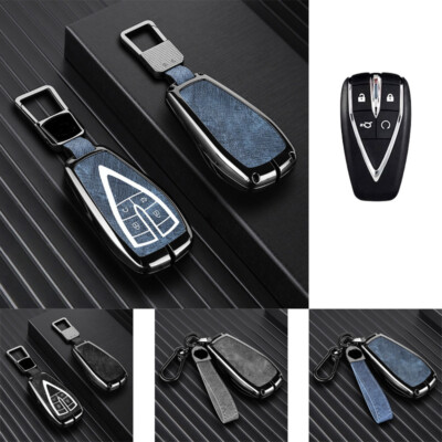 Zinc Alloy Leather Car Key Case Cover For Changan CS75 PLUS CS35 PLUS CS55 PLUS