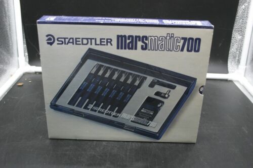 Staedtler Marsmatic 700 S7 Technical Pen Set BRAND NEW! STRAIGHT FROM THE CASE!! - Afbeelding 1 van 11