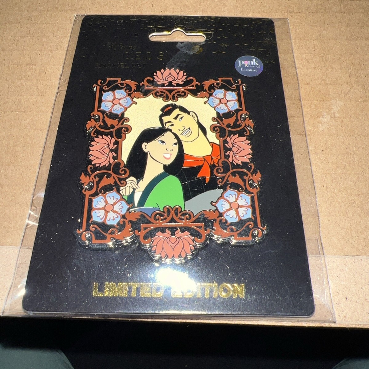 Disney Pink A La Mode Mulan and Li Shang Pin LE | eBay