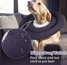 Dog Recovery Collar, Waterproof Soft Pet Recovery Cone After Surgery, Comfy Prot
