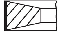 Mahle 010 27 N0 Kolbenringsatz