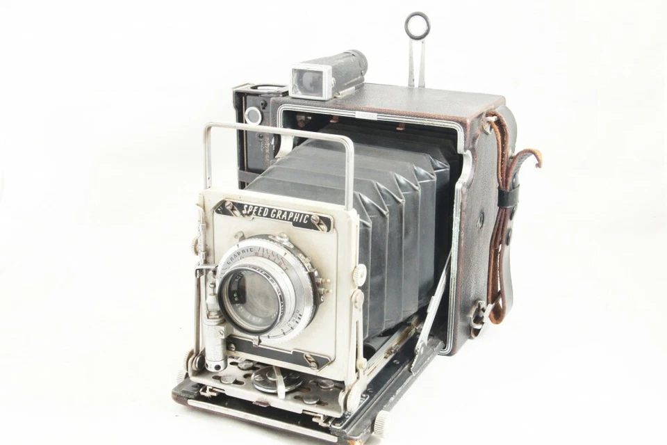 Graflex Speed Graphic 3 x 4 Body Shutter Camera w/Kodak Ektar 127mm F4.7 #2970 - Image 2 of 4