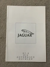 Jaguar XJS, Xj6, Sovereign And Daimler Brochure