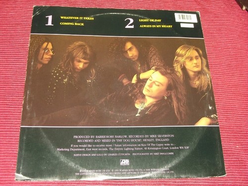 Kiss Of The Gypsy: Whatever It Takes EX+ 10" - Picture 4 of 4