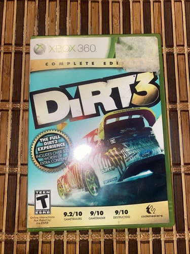 DiRT 3 - Complete Edition CIB (Microsoft Xbox 360, 2012) (not Original Disc!)