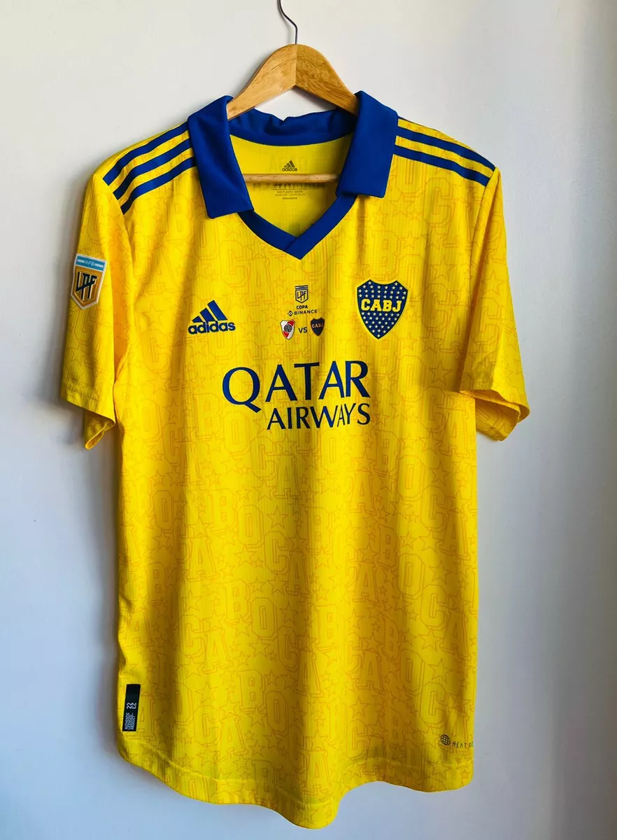 Boca Juniors shirt Casa Amarilla Superclasico PLAYER VERSION Ask Size
