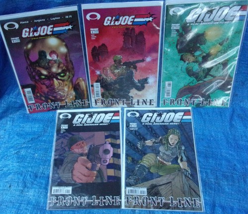 Image Comics GI Joe Real American Hero Front Line Lot #1 2 3 4 6 7 8 10 17 G.I. - Picture 5 of 12