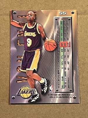 1995-96 FLEER METAL - NICK VAN EXEL LAKERS #55 | eBay