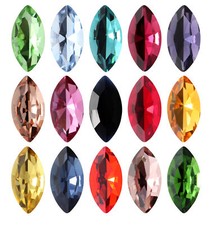 AUREA Crystals A4200 Navette Fancy Stones Crystals * Many Colors