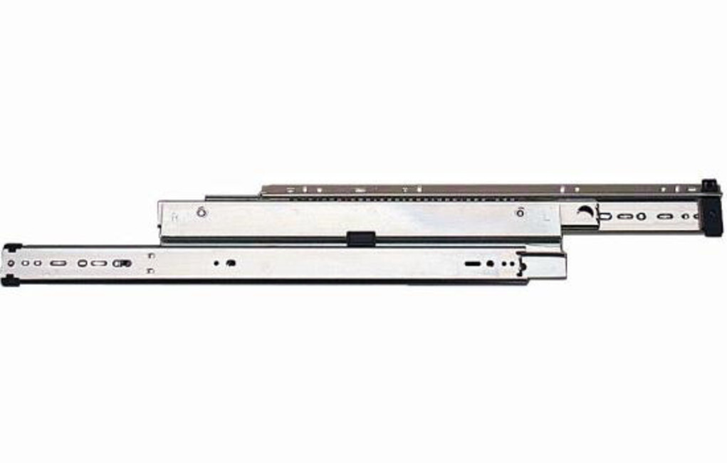 Knape and Vogt 8505B 28 8505 Series 28 Inch Over Travel Side - Chrome
