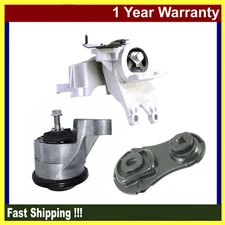 Engine Motor & Automatic Transmission Mount For Ford Explorer Police 3.5 3.7 Set