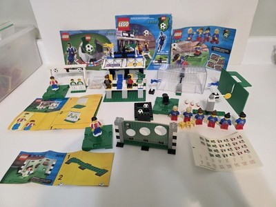 LEGO Sports Soccer Lot - 3416 Women's Team 3403 Grandstand Scoreboard 3418 3419