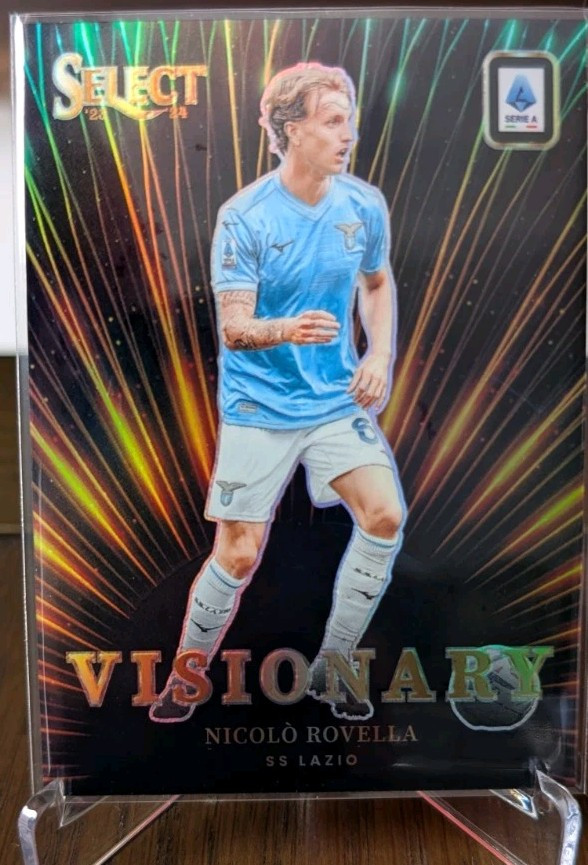 2023-24 Select Serie A Visionary #6 NICOLO ROVELLA - Lazio - CASE HIT - SSP