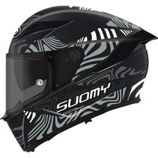 CASCO MOTO INTEGRALE SUOMY STELLAR 2 PINLOCK E SUN VISOR MOLTEN MATT GREY