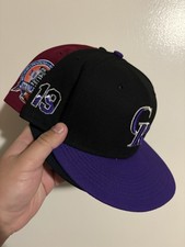 Colorado Rockies and Colorado Avalanche Fitted Hats 2-Pack Size 7 3/4