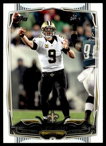 Drew Brees [Gold] #53 2014 Topps card