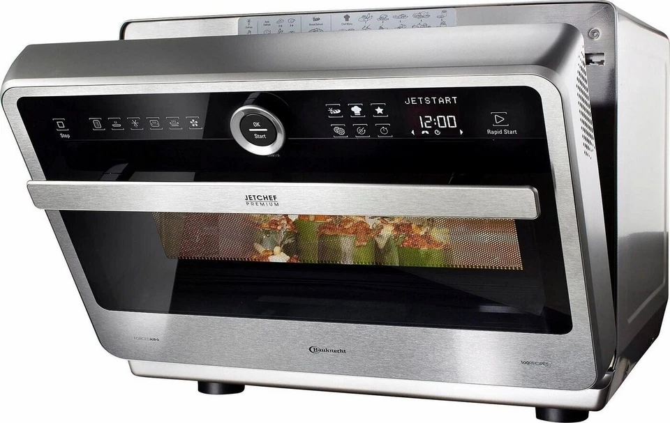 Bauknecht Jet Chef MW 179 IN Edelstahl 5in1-Multifunktionsmikrowelle/ 1000 W/33l - Bild 2 von 4