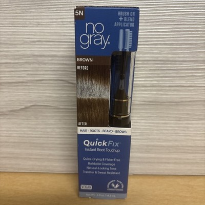 No Gray Quick Fix Instant Root Touch Up 5N Brown .5oz