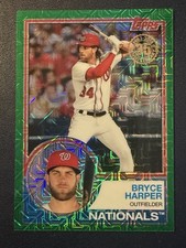 Bryce Harper 2018 Topps Silver Pack 1983 Green Mojo /99 #40