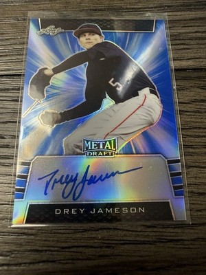 2019 Leaf Metal Draft - Drey Jameson #BA-DJ1 Blue /30 (AU, RC)