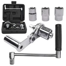 1/2" Torsional Torque Multiplier Wrench Lug Nut Remover 17 19 21 Tire Change US