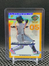 Kaelen Culpepper  2025 Prospect Edition Holo Prospect Ticket - Gold #1/10 - #144