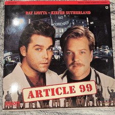 ARTICLE 99 LASERDISC Ray Liotta Keifer Sutherland Lea Thompson