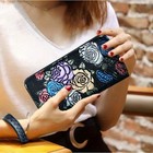 1pc Women's Wristband Wallet Classic Retro Pu Leather Ladies Multi Card Wallet — photo 1
