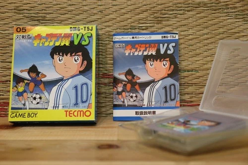 Captain Tsubasa VS w/box manual Japan Nintendo Gameboy GB Very Good+ Condition!