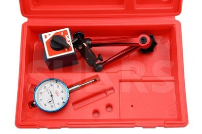 Shars Universal Magnetic Base Indicator Holder + 1  Dial Indicator S]