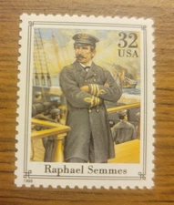 US Scott # 2975i Raphael Semmes : Civil War, 32¢ 1975 Mint NH