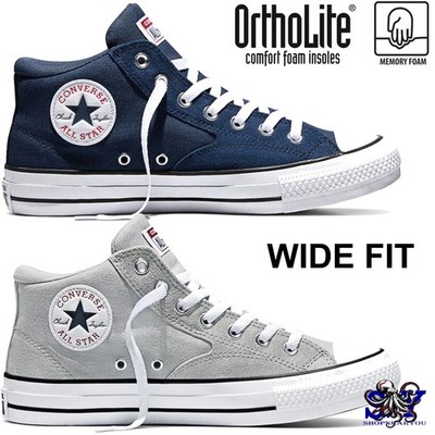 CONVERSE Chuck Taylor All Star Malden Street WIDE Fit Sneakers Kicks New Mid-Top