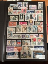 Album de timbres de France - Classé par année de