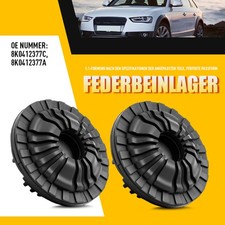 2x DOMLAGER Federbeinlager VORNE für AUDI A4 (B8) A5 (8T,8F) Q5 07-17 8K0412377C