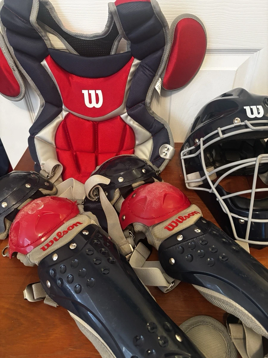 Masque De Catcher Wilson Varsity Flo WTA5520 – Taille L-XL (7-7 5/8) – Noir
