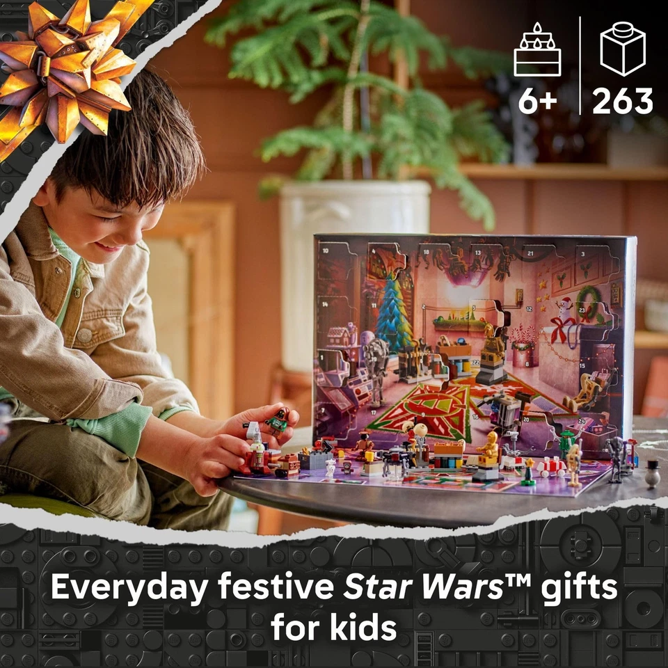 LEGO Star Wars Advent Calendar 2025 Kids Toy - Holiday Countdown Playset with... - Image 2 of 4