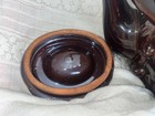 Molasses Glaze Toby Jug Teapot w/Lid Some Paint Left — photo 6