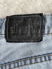 Levis Silvertab Jeans 7 Juniors Loose Fit Blue Y2K 2006