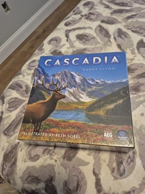 Cascadia Board Game By Randy Flynn NEW Complete AEG Flatout Games SEALED!