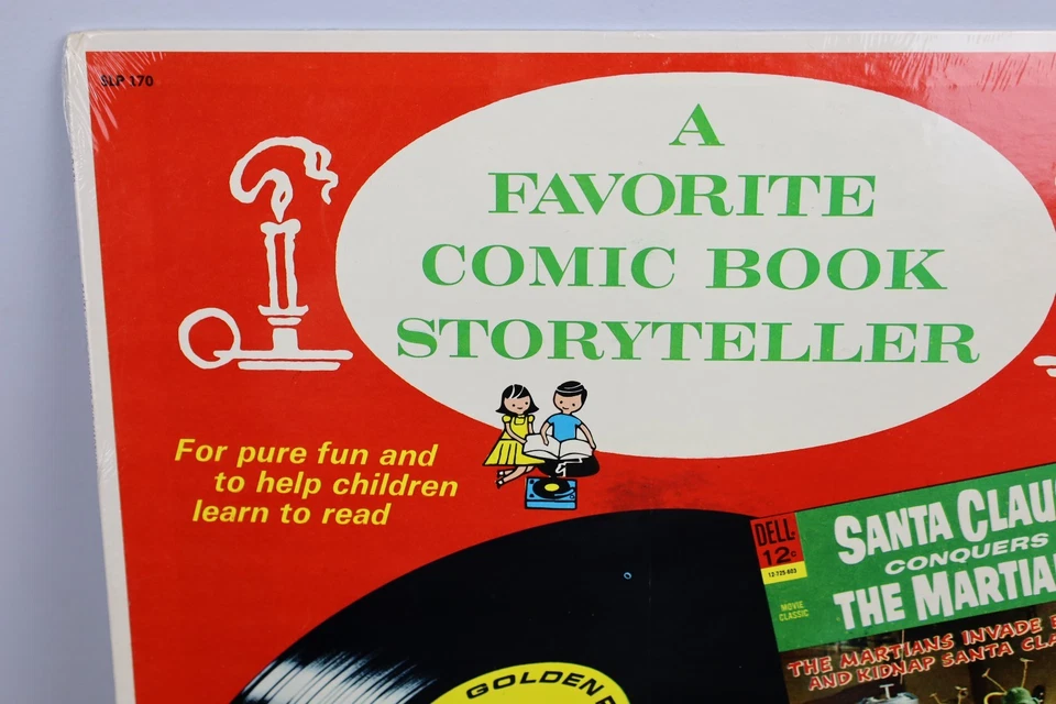 Santa Claus Conquers The Martians Vinyl LP SLP 170 + Comic Book - New, Sealed - Image 2 of 4